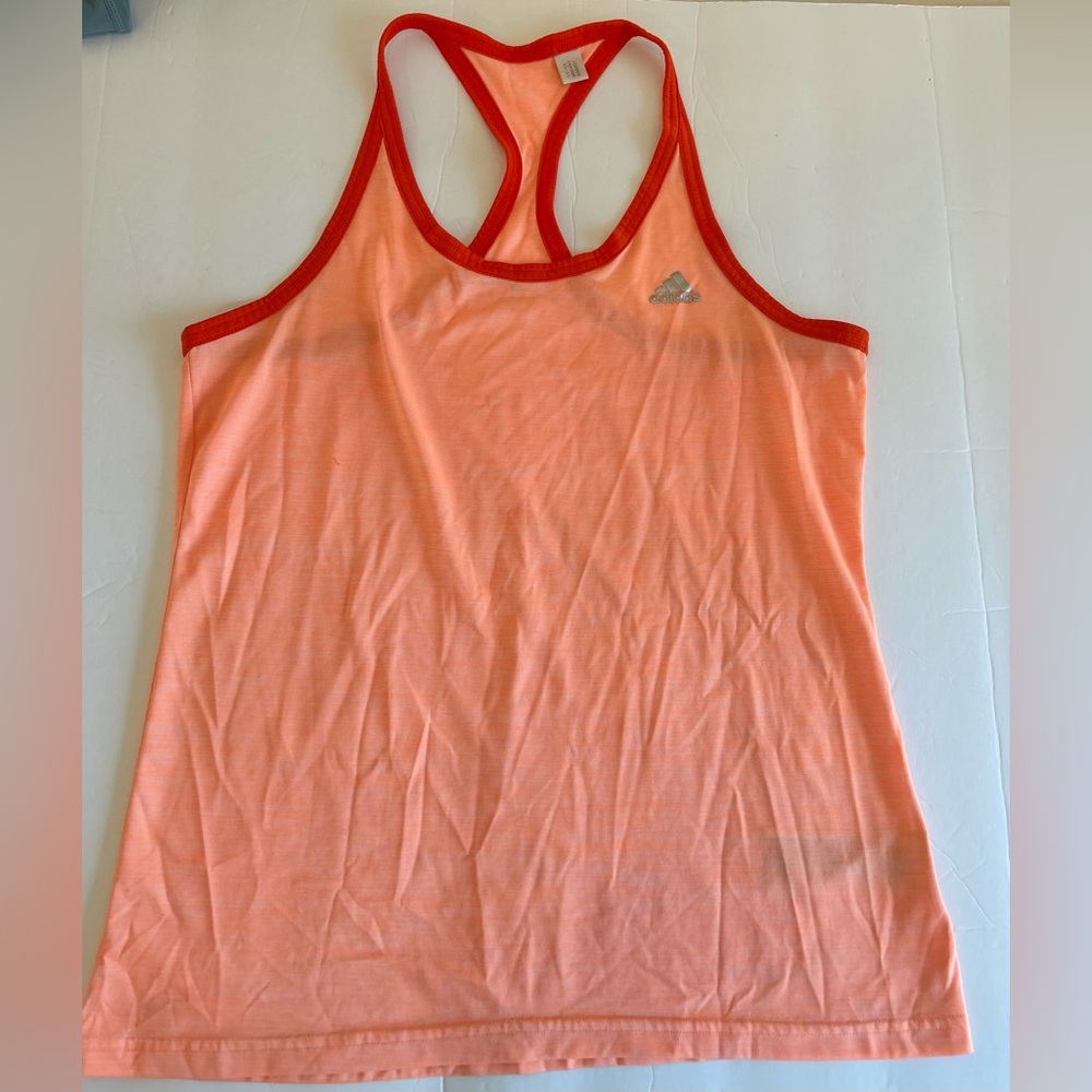 Adidas neon tank top